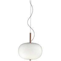 Grok Ilargi - LED Globe Deckenanhänger Matt Weiß Licht Esche 1-10V Dimmen 39,5 cm 1880lm 2700K Grok Ilargi - LED Globe Deckenanhänger Matt Weiß Licht Esche 1-10V Dimmen 39,5 cm 1880lm 2700K von LEDS-C4