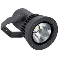 Hubble Cob - LED-Außenstrahler Urban Grey 5790lm 3000K IP65 - Leds-c4 von LEDS-C4