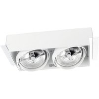 Leds C4 Downlight Multidir Double led 299Mm Trimless 100W 39.9º Blanco IP23 978Lm von LEDS-C4