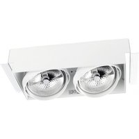 Leds-c4 - leds C4 Downlight Multidir Double led 299Mm Trimless 100W Negro IP23 von LEDS-C4