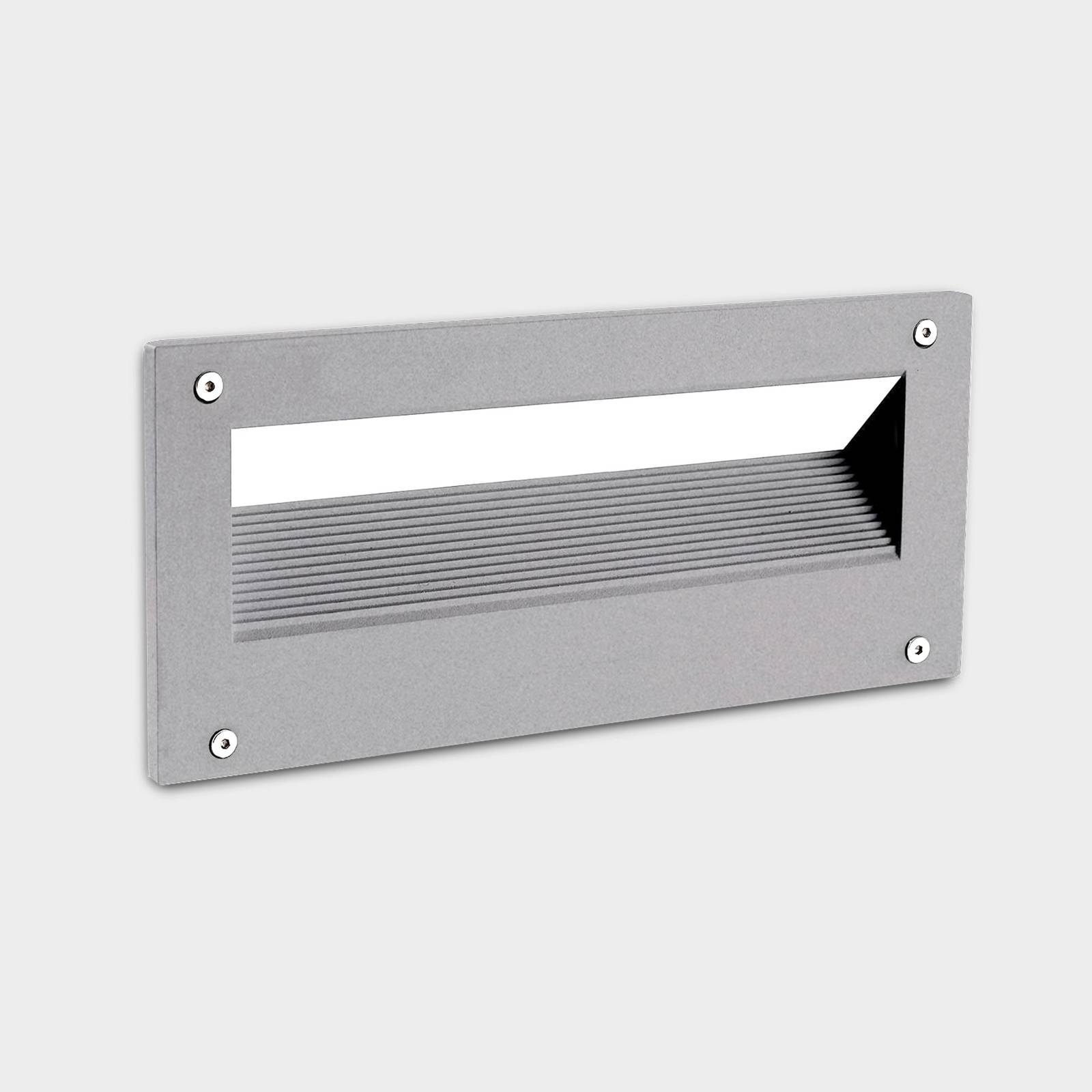 LEDS-C4 Micenas asymmetrisch IP66 CCT 11x25cm grau von LEDS-C4