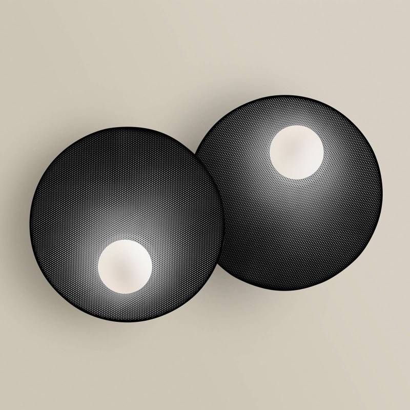 LEDS-C4 Trip Wandleuchte 2-flammig schwarz von LEDS-C4