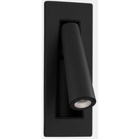 Leds-c4 - leds C4 Gamma Einbau led Einbau klappbares Leselicht Metallic Schwarz IP20 2.1W 2700K Leds-c4 - leds C4 Gamma Einbau led Einbau klappbares Leselicht Metallic Schwarz IP20 2.1W 2700K von LEDS-C4