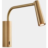 Leds C4 Gamma Extend led Leselicht Verstellbarer Arm Matt Gold IP20 2.1W 2700K von LEDS-C4