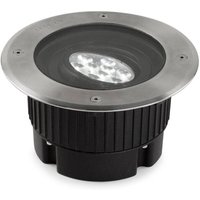 Leds-C4 Gea Power - LED 9 Licht Runde Einbauleuchte Edelstahl Aisi 316 IP67 von LEDKIA