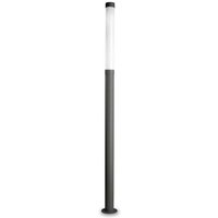 Leds-C4 Lyon - Außenpoller Laternenpfahl Urban Grey 230,2cm von LEDS-C4