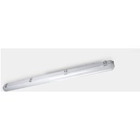 Leds C4Solid 1320mm plafón de uso exterior con luz led en blanco neutro 4000K en color gris Leds C4Solid 1320mm plafón de uso exterior con luz led en blanco neutro 4000K en color gris von LEDS-C4