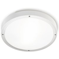 Leds-c4 - LedsC4 Basic Sensor Plafón de Techo o Aplique Pared para Exterior Sensor Crepuscular de Movimiento. Luz led Cálida IP65 von LEDS-C4