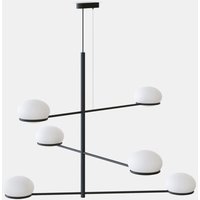 Leds-c4 - leds C4 Coco Chandelier Multi Arm Pendelleuchte Schwarz, Weiß E14 von LEDS-C4