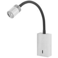 Leds-c4 - wandleuchte book led 2.2w 3000k schwarz 137lm von LEDS-C4