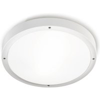 LedsC4 Basic Sensor Plafón de Techo o Aplique Pared para Exterior Sensor Crepuscular de Movimiento. Luz led Cálida IP65 von LEDS-C4