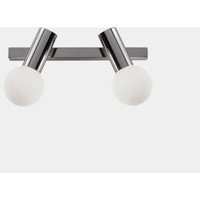 [NEUWERTIG] B-Ware Leds C4 Mist Bad Wandleuchte 2 Flammig Schwarz Wandleuchte Deko Wandlicht E14 von LEDS-C4