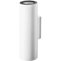 Pipe - 2 Light Up & Down Wandleuchte Weiß, Schwarz, GU10 - Leds-c4 von LEDS-C4