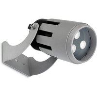Proyector IP65 powell Ø90MM led 9.2 blanco cálido - 3000K on-off gris 607LM von LEDS-C4