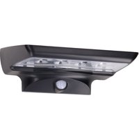 Solar 350 Außenwandleuchte mit LED-Licht in Kaltweiß 6000K in Schwarz von LEDS-C4