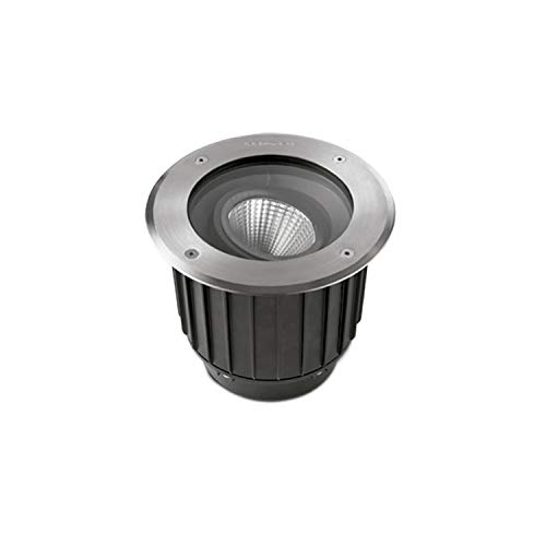 Leds-C4 Lighting Suelo Gea COB LED 1 x LED 9 PULIDO – 100 – 240 V AC/50 – 60 Hz – Acero Edelstahl AISI 316, Aluminium de Alta Pureza, Kristall – 1 x LED 995,00 lm – LED A++ von LEDS·C4