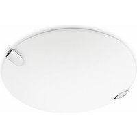 Deckenleuchten clip ø500 mm led 16.6w 3000k chrom 935lm von LEDS-C4