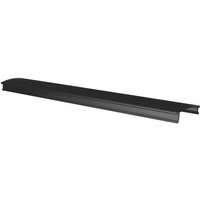 Diffusor (oben) für die profile der serie 'wall led lamp, sl' - polycarbonate - uv-beständig - 2 m - schwarz matt von LEDSON