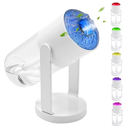 LEDSUUEI Humidificateur d'air rotatif à 360 degrés, humidificateur d'air silencieux pour chambre à coucher von LEDSUUEI