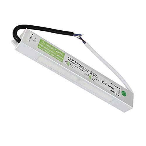 LEDSone DC 12V LED-Netzteil-Treibertransformator (Metall 36W) von LEDSone