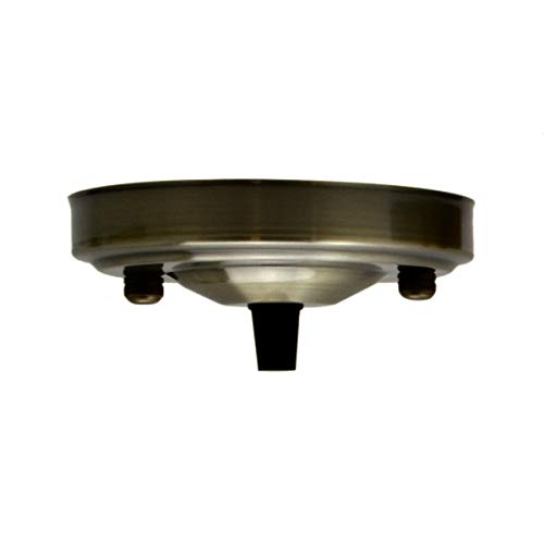 LEDSone Deckenrosette für Hängelampen, 108 mm, grünes Messing, komplettes Set von LEDSone