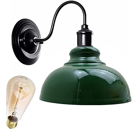 LEDSone Moderne Retro-Wandlampe Taschenlampe Edison Metalllampe Vintage Industrie-Loft-Design von LEDSone