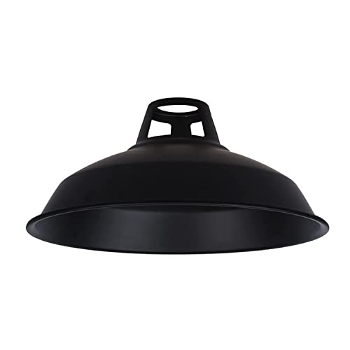 Retro-Industrie-Lampenschirm aus Metall, einfach zu installierende Pendelleuchte für Küche und Esszimmer von LEDSone