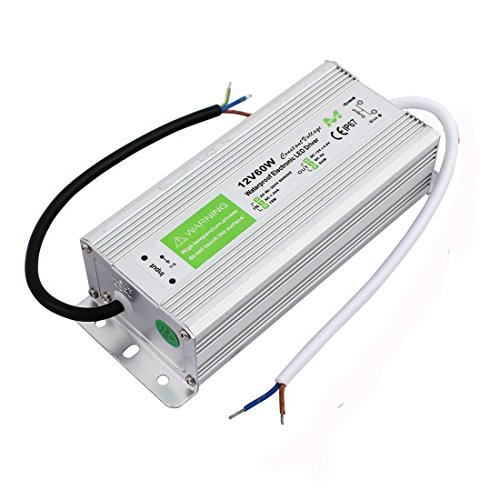 LEDSone Wasserdicht IP67 LED Treiber Netzteil Trafo 240 V DC 12 V 60 W von LEDSone