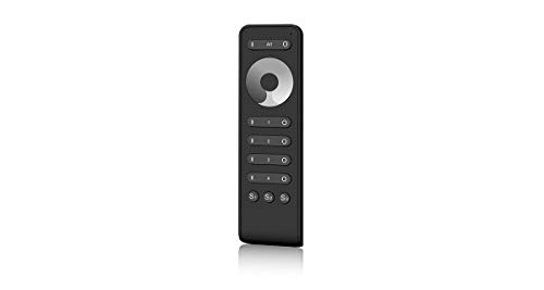 LEDUX 2.4G Fernbedienung für Funk-Dimmer 230V Universal - Steuerung in 4 Zonen, Touch-Dimmer Funktion (Fernbedienung - 4x Gruppen) von LEDUX