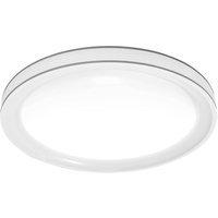 Smarte led Wand-und Deckenleuchte für Innen mit WiFi Technologie, Lichtfarbe änderbar (3000K-6500K), Grau, 495mm, Kompatibel mit Google und Alexa von LEDVANCE