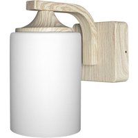 Wandleuchte für Aussenwendung endura classic lantern Cylinder mit E27 Fassung Holzfarbenes Gehäuse aus Aluminium - Ledvance von LEDVANCE