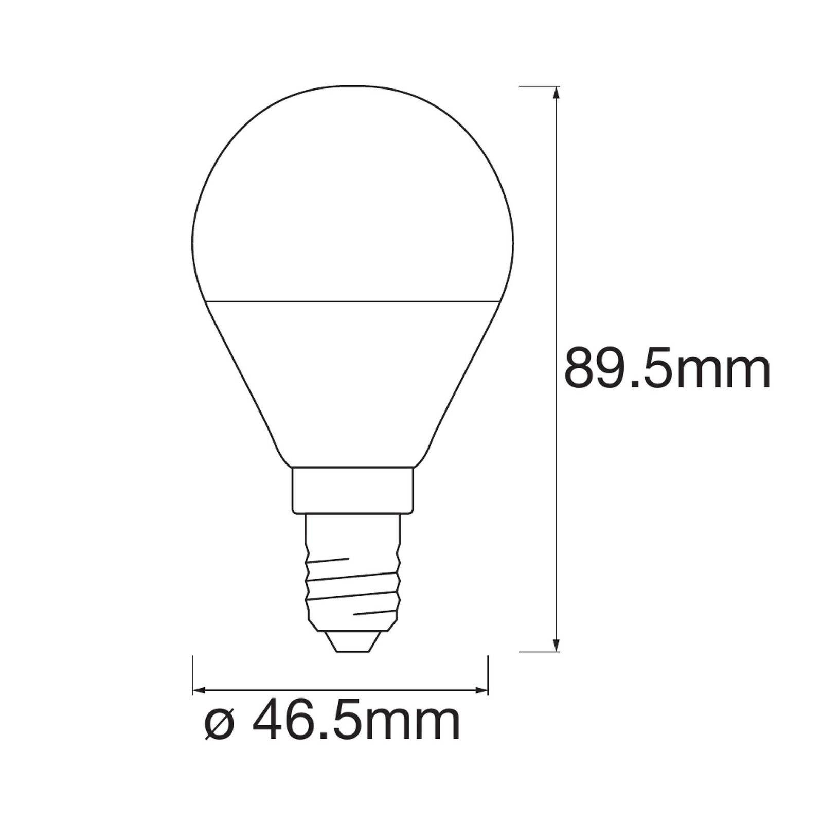 LEDVANCE SMART+ WiFi E14 5W Tropfen RGBW 3er von LEDVANCE SMART+