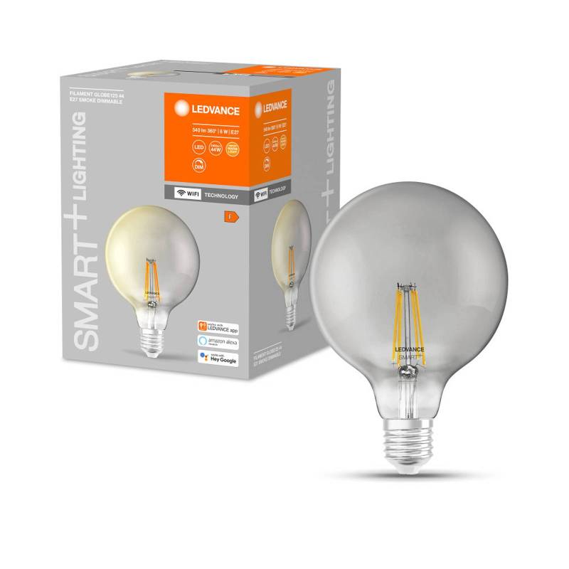 LEDVANCE SMART+ WiFi Filament Globe 44 E27 6W 825 von LEDVANCE SMART+