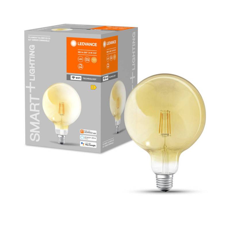 LEDVANCE SMART+ WiFi Filament Globe E27 6W 2.400 K von LEDVANCE SMART+