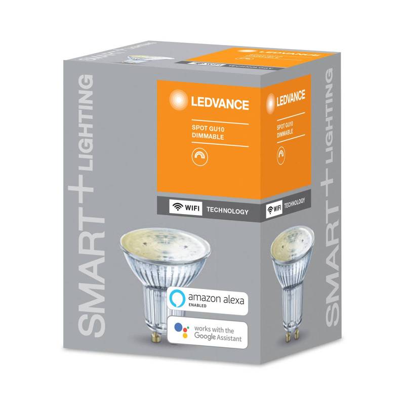 LEDVANCE SMART+ WiFi GU10-Reflektor 5W 45° 2.700K von LEDVANCE SMART+