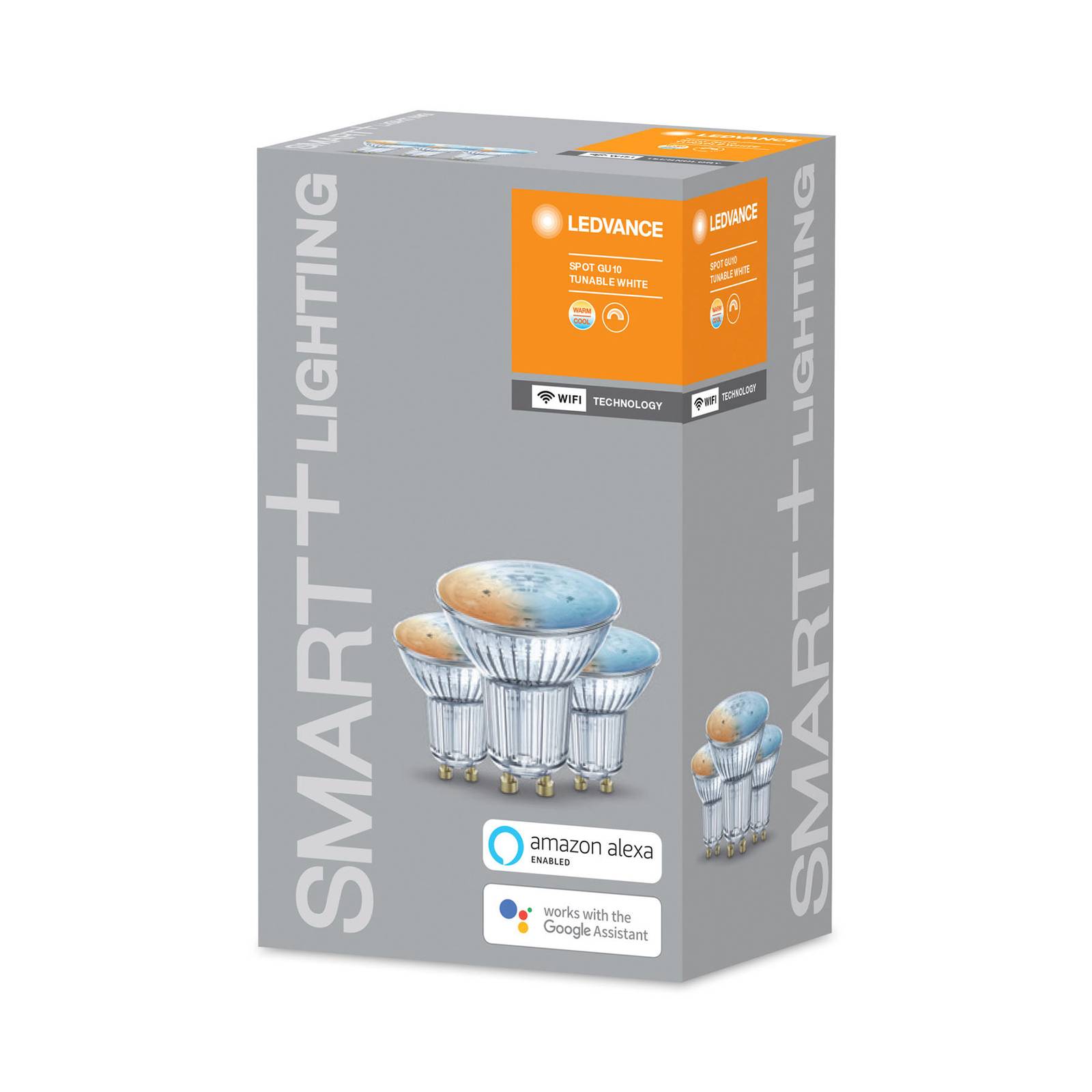 LEDVANCE SMART+ WiFi GU10-Reflektor 4,9W CCT 3er LEDVANCE SMART+ WiFi GU10-Reflektor 4,9W CCT 3er von LEDVANCE SMART+