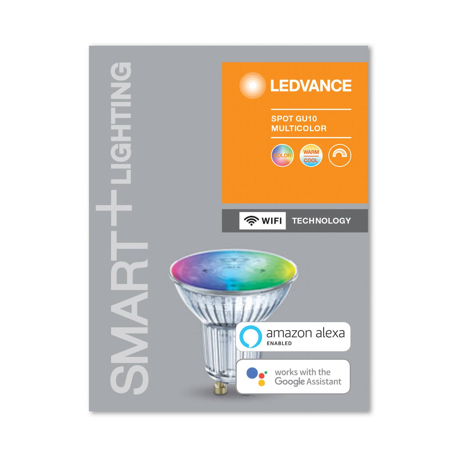 LEDVANCE SMART+ WiFi GU10-Reflektor 4,9W 45° RGBW von LEDVANCE SMART+