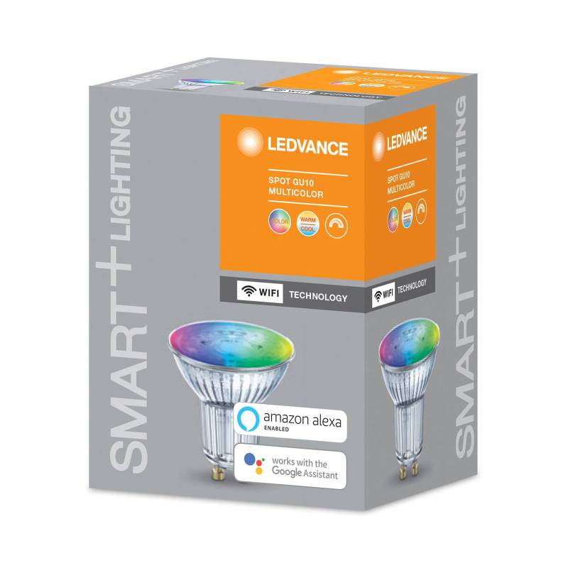 LEDVANCE SMART+ WiFi GU10-Reflektor 4,9W 45° RGBW von LEDVANCE SMART+