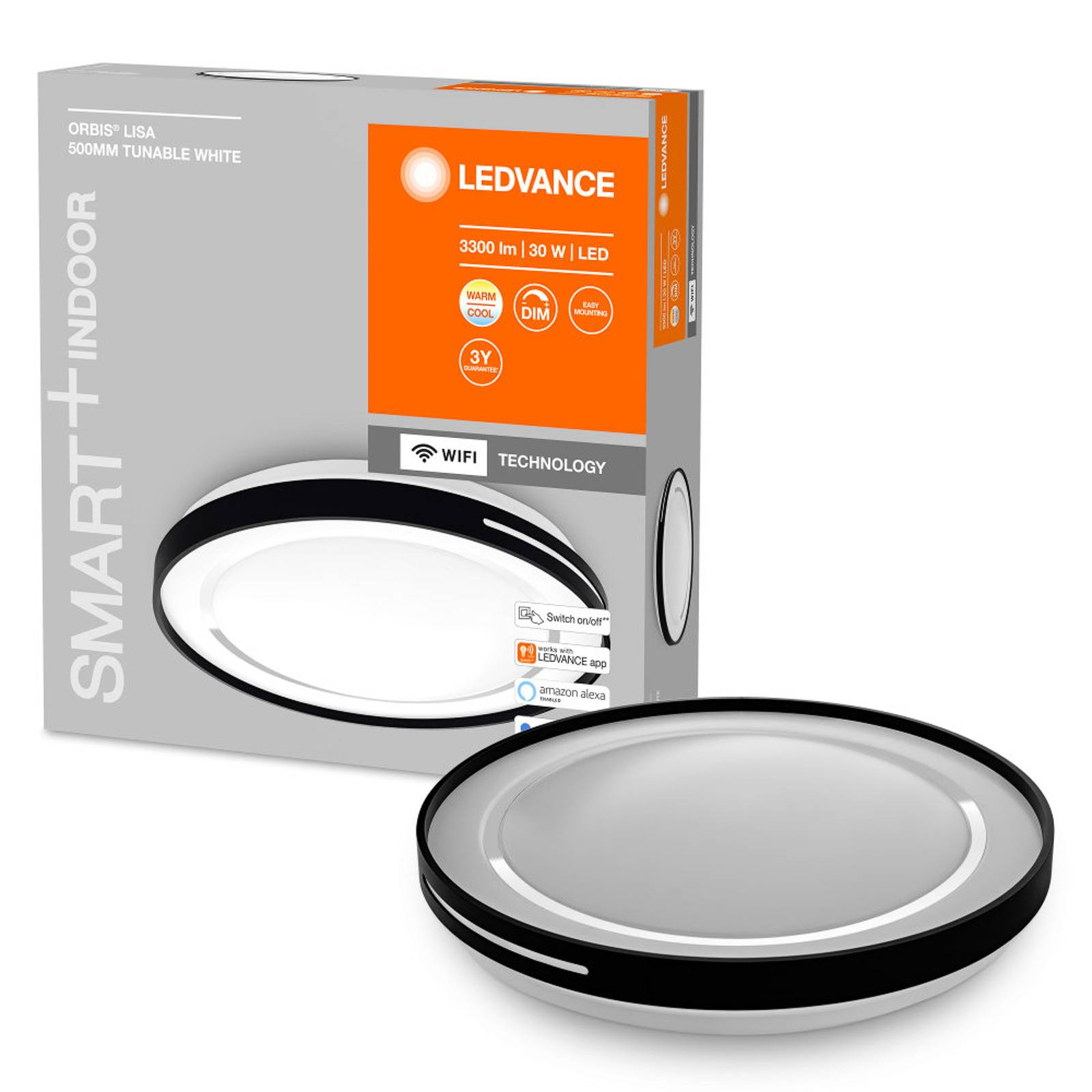 LEDVANCE SMART+ WiFi Orbis Lisa LED-Deckenlampe von LEDVANCE SMART+