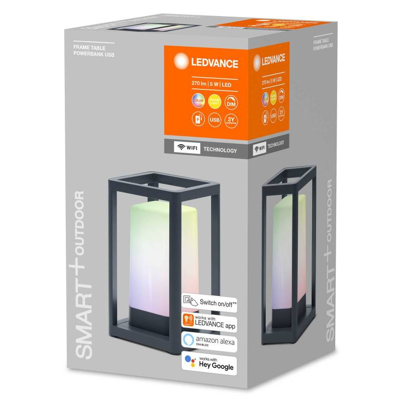LEDVANCE SMART+ WiFi Outdoor Tableframe Powerbank von LEDVANCE SMART+