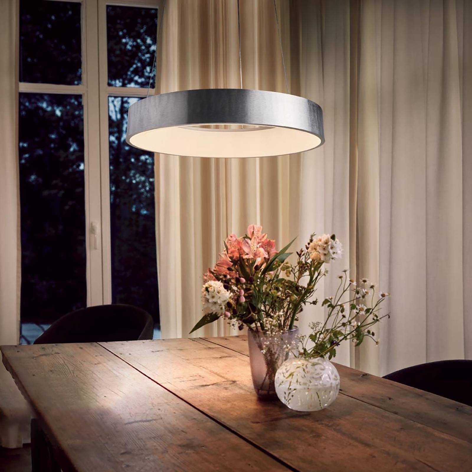 LEDVANCE SUN@Home Circular LED-Hängeleuchte silber von LEDVANCE SMART+