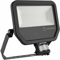 Ledvance - 4058075461031 Flutlichtprojektor mit Sensor 50W/4000K sym 100 s schwarz von LEDVANCE