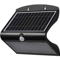 Ledvance - endura butterfly Solar-Flutlicht, schwarz, 8W, 850lm, Bewegungs- & Lichtsensor, Outdoor-Leuchte, Batterie aufladbar, umweltfreundlich, von LEDVANCE