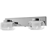 [GEBRAUCHT] Ledvance Led Wandleuchte Lampe Badezimmer Chrom 2fl Ip44 Lampe Leuchte Spot B-Ware von LEDVANCE