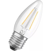 LED-Glühbirne Filament E27 4.8W 470 lm C35 OSRAM Parathom Classic 4058075590670 2700K Warmweiß von LEDVANCE