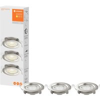 LEDVANCE 4058075617780 LED-Einbauleuchte 3er Set LED LED fest eingebaut 4.9 W Weiß LEDVANCE 4058075617780 LED-Einbauleuchte 3er Set LED LED fest eingebaut 4.9 W Weiß von LEDVANCE