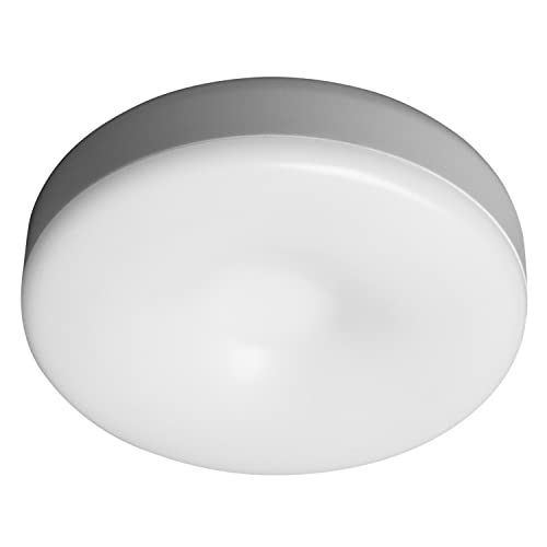 LEDVANCE Batteriebetriebene Leuchte für Innenanwendungen | DOT-it TOUCH SLIM Design | kaltweiss | 0.45W | weiss | per USB wiederaufladbarer Akku, Weiß von Ledvance