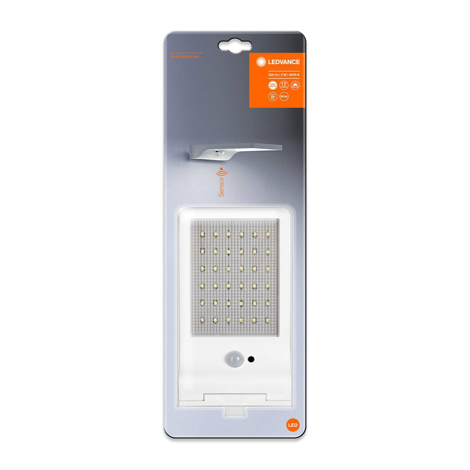 LEDVANCE DoorLED LED-Solar-Wandleuchte in Weiß LEDVANCE DoorLED LED-Solar-Wandleuchte in Weiß von LEDVANCE