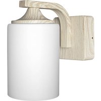 LEDVANCE ENDURA CLASSIC LANTERN CYL E27 WD LEDV 4058075392625 Wandleuchte E27 Holz (hell), Weiß von LEDVANCE