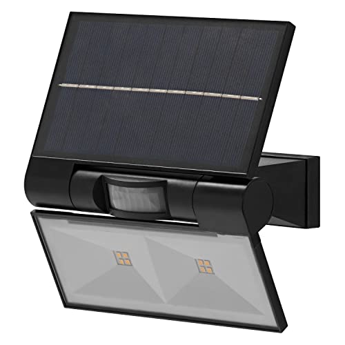 LEDVANCE ENDURA SOLAR DOUBLE Sensor - Solar Flutlicht, LED Strahler mit Bewegungssensor und Tageslichtsensor, aus Edelstahl, Außenbeleuchtung mit Spritzwasserschutz IP44, 3000K warmweiß LEDVANCE ENDURA SOLAR DOUBLE Sensor - Solar Flutlicht, LED Strahler mit Bewegungssensor und Tageslichtsensor, aus Edelstahl, Außenbeleuchtung mit Spritzwasserschutz IP44, 3000K warmweiß von LEDVANCE